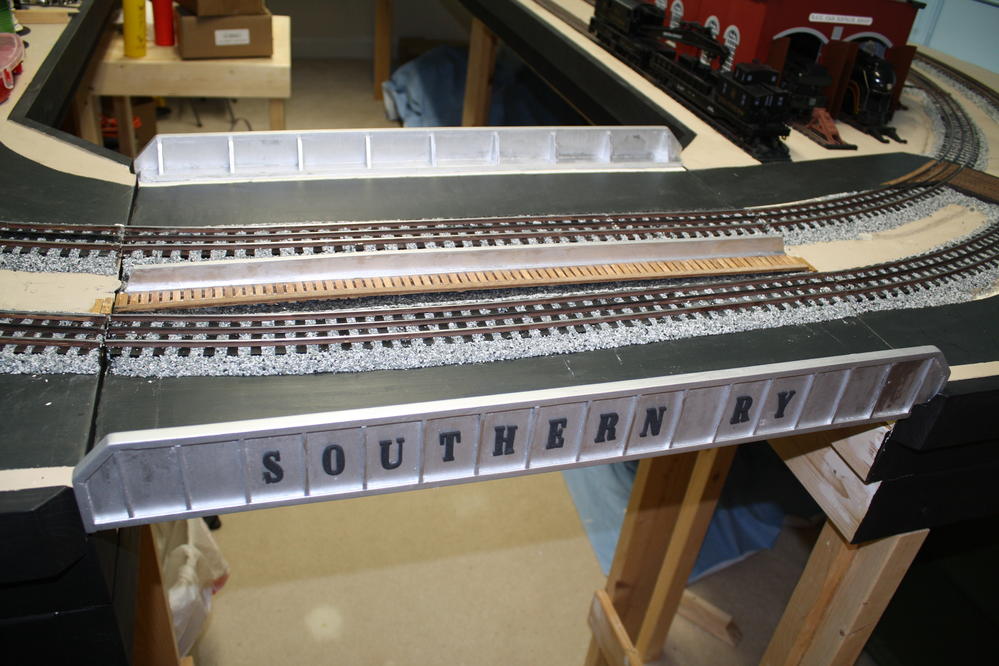 Around the room shelf layout | O Gauge Railroading On Line 