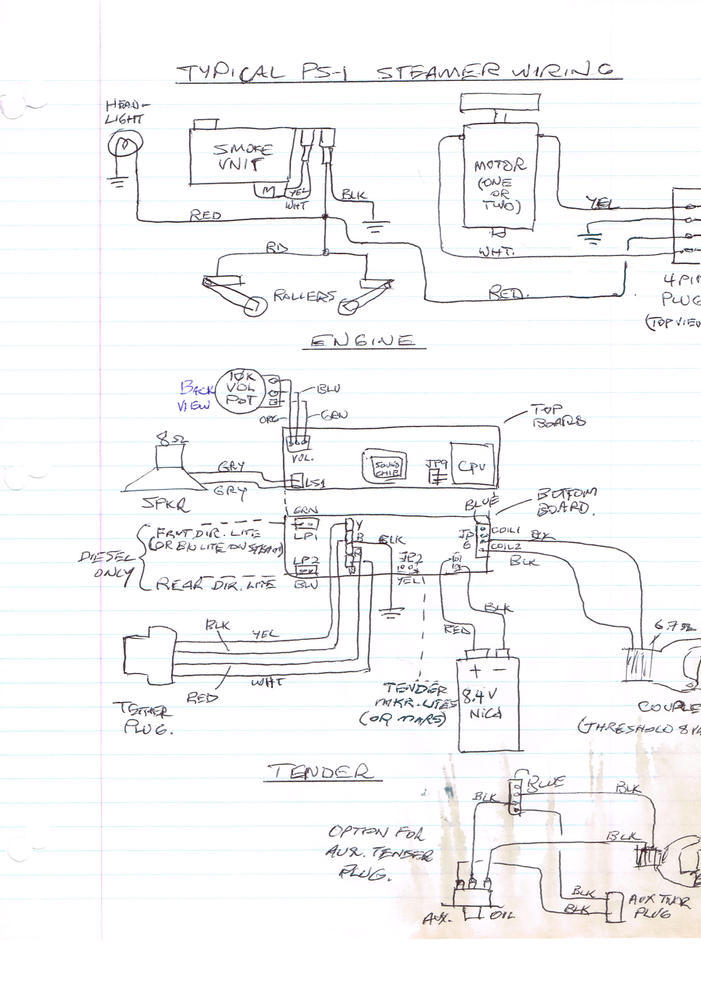 Wiring Diagram for Protosounds Board? | O Gauge Railroading On Line 