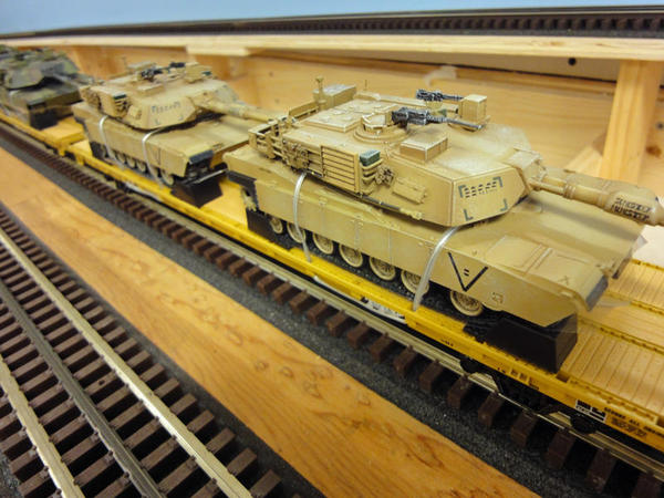MTH flat w/ Abrams tanks | O Gauge Railroading On Line Forum