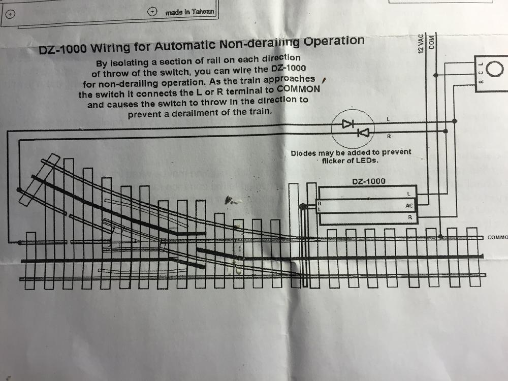 Confusing Diagrams For Wiring Dz1000 For Non