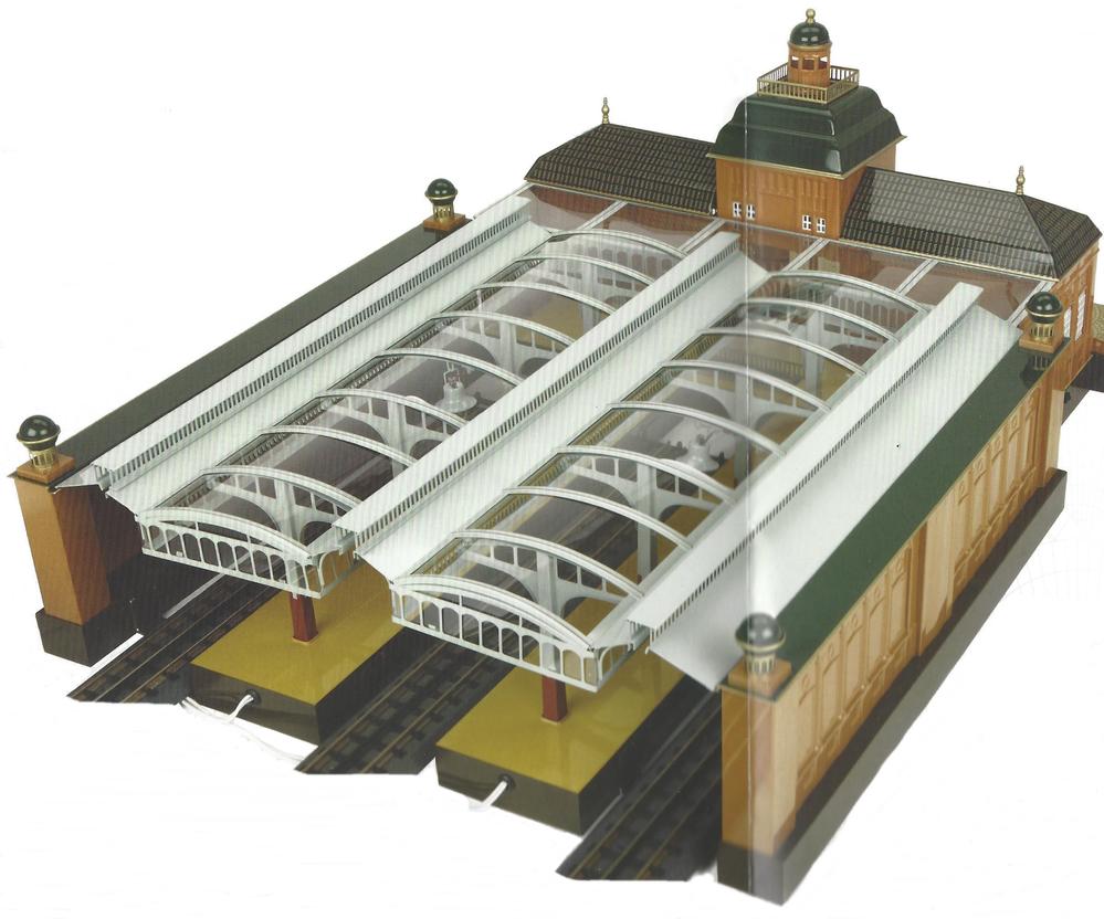 NEW MTH/Marklin Leipzig Station Platform Hall Announced and up for Pre 