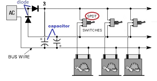 tortoise option 3 with capacitors
