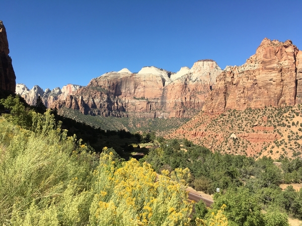 Temples and towers of Zion NP