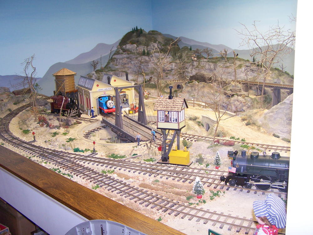 indoor g scale train layouts