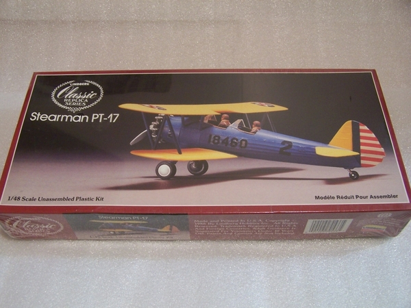 Lindgerg Models 70533 Stearman PT-17 Biplane