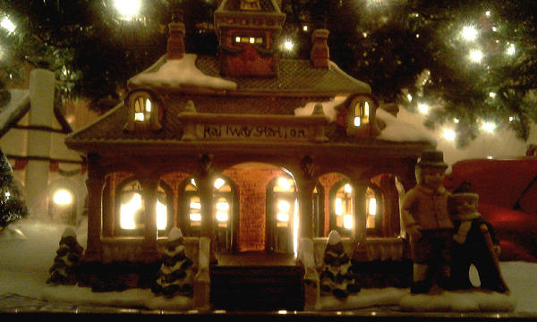 Snow Village - 2012 - Nighttime Picture 01