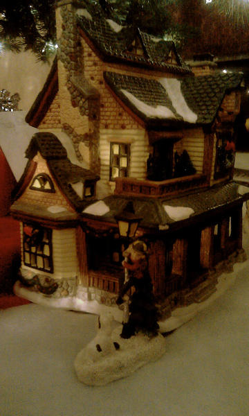 Snow Village - 2012 - Nighttime Picture 07