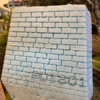 IMG_0179: blue foam carved abutment
