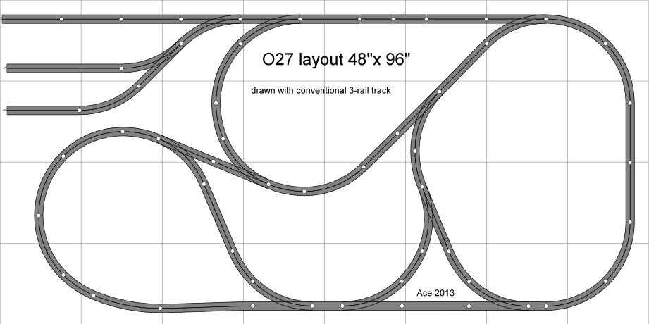 Ideas for 4x8 with small yard extension? O Gauge 