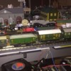 Green baggage cars Bub Bing &amp; Bub, Bing, Marklin