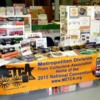 metca table: marketing table at recent train show
