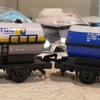 TRENEX HO tinplate train tank cars