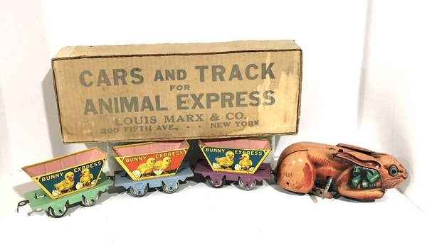 Marx Bunny Train and box