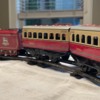Brimtoy toy train rear view