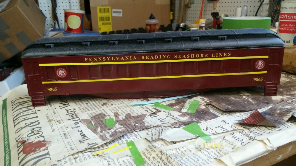 Pennsylvania-Reading Seashore Lines Coaches, 8/21/2020 | O Gauge ...