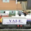 Weaver YALE trailer atop NH flat car