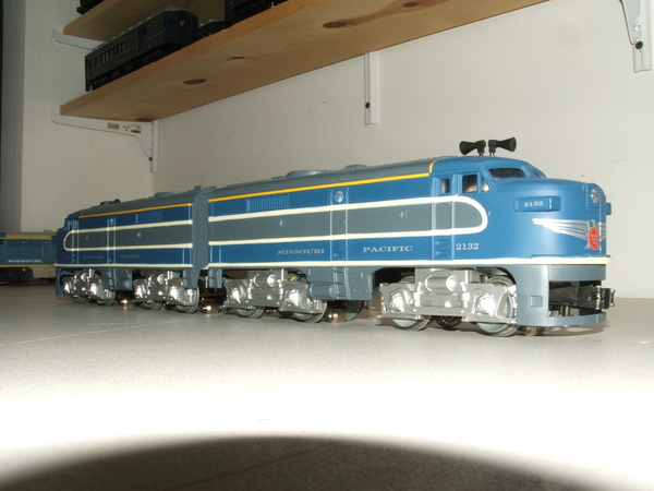 Details about   K-Line K-2117 Southern Pacific/Delmonte Alco FA AA Diesel Set 