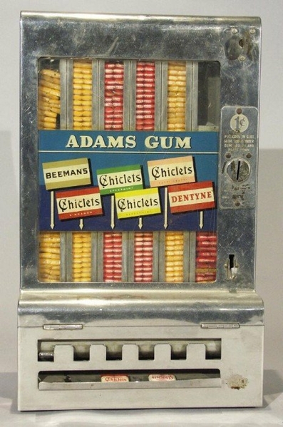 Adams-Gum-Chiclets-Vending-Machine-Coin-Op-464x700