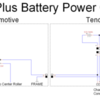 LionChief Plus Battery Power Conversion Schematic