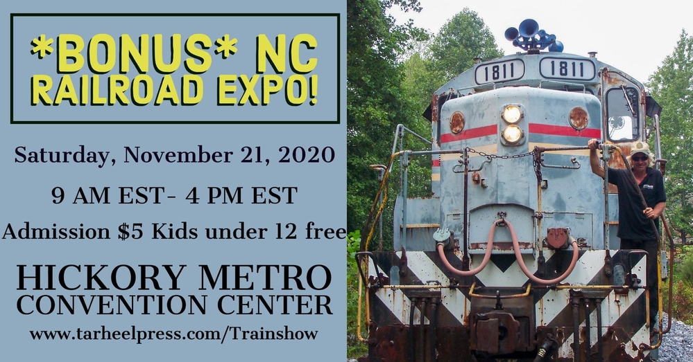 All Scale Train Show Saturday November 21, Hickory, NC O Gauge
