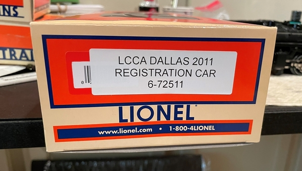 Lionel Alamo Mint box end legend