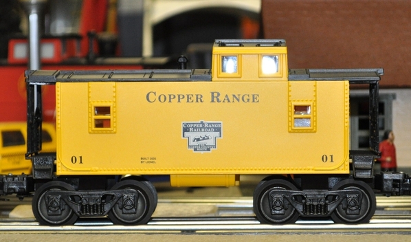Lionel copper range caboose