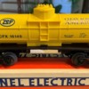 Lionel Zep tank car side view on box
