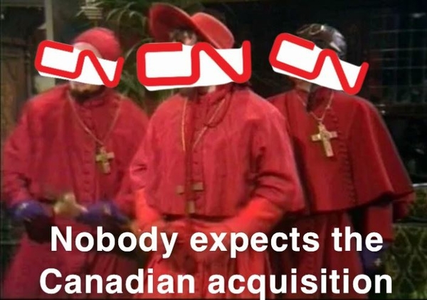 CN Nobody expects..
