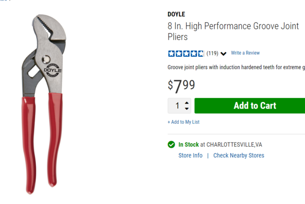 9-1/2 in. Wire Crimping Tool