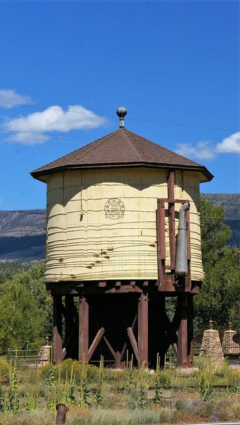 DRGW Water Tank South Fork CO 9-17-22