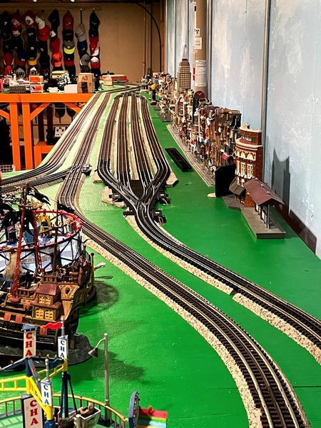 4 track siding from amusement park