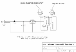 Project 18-2 - Pic 2 - Rod - Relay Board Schematic