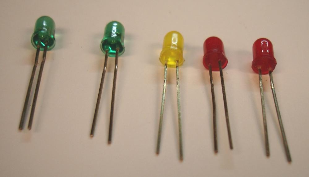 anode and cathode led length