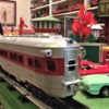 Lionel Red and Silver Pass Train