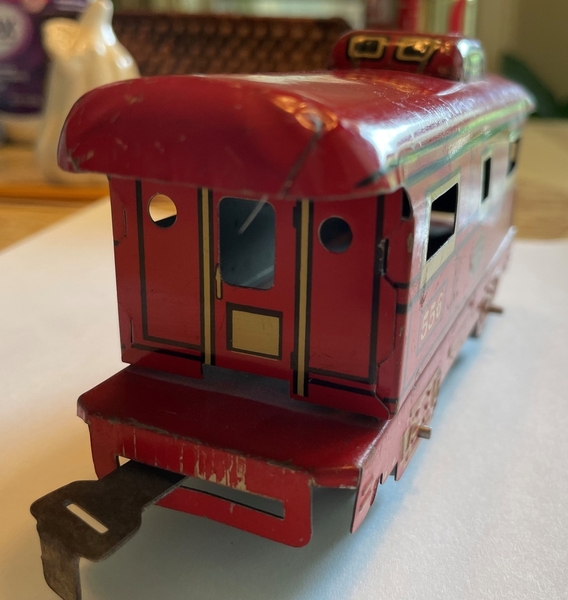 Marx 556 caboose front end