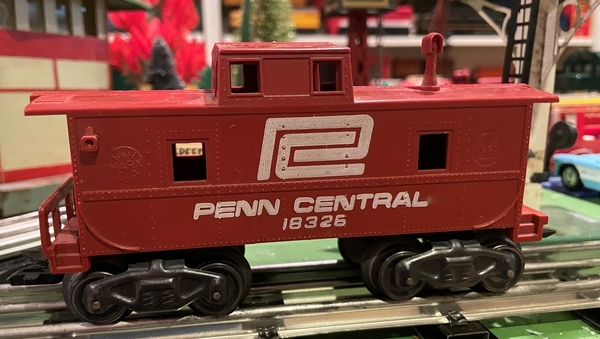 Marx PC caboose side view