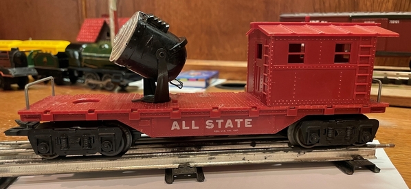 Marx Allstate Work Cab side view