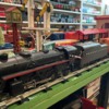 Lionel 8203 loco with PRR train