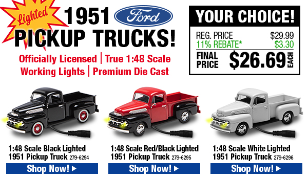 1951 Trucks - Lighted