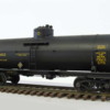 104: US Hobbies tank car, with complete brake rigging and piping added.