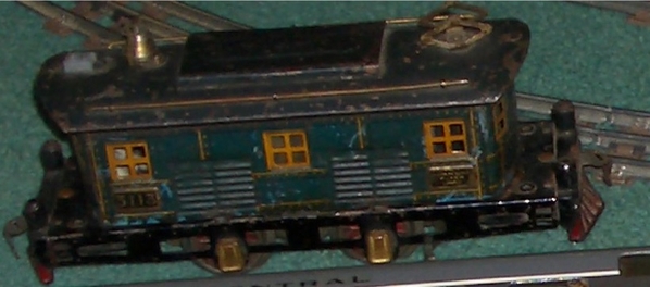 The original AF Bluebird locomotive
