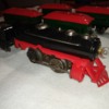 Closeup of locomotive
