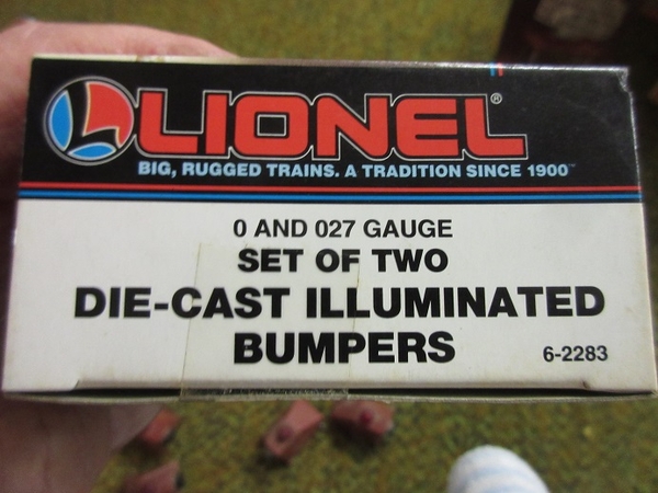 Lionel diecast illuminated bumpers 01