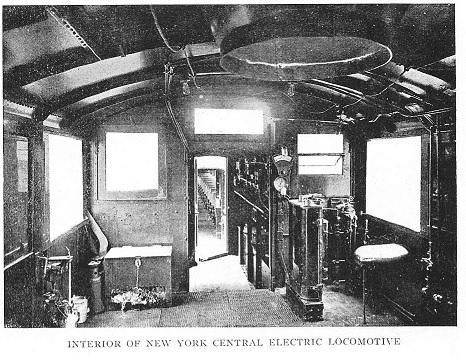 1st_electric_train_on_NY_Central_interior_2