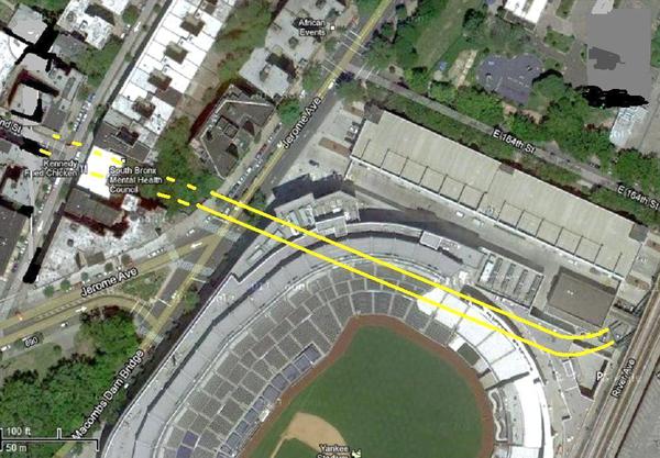 05b-New Yankee Stadium now sits on Polo 9AV EL R-o-W-2012