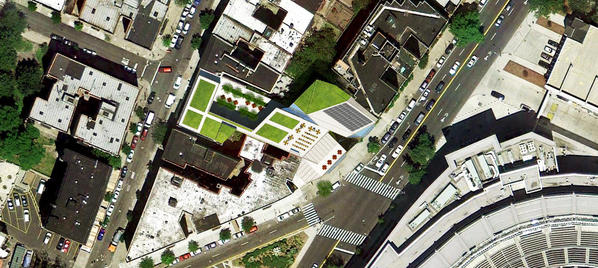 05c-Proposed Redevelopment-aerial showing new one block constr. on ex-IRT Anderson Av Station 