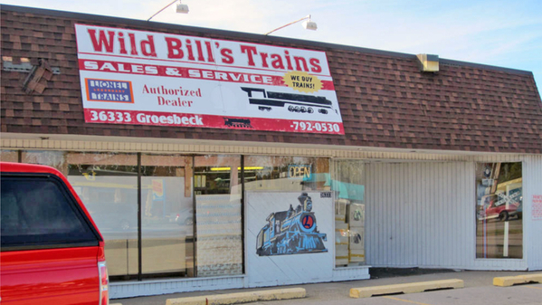 Wild Bill's Trains Front