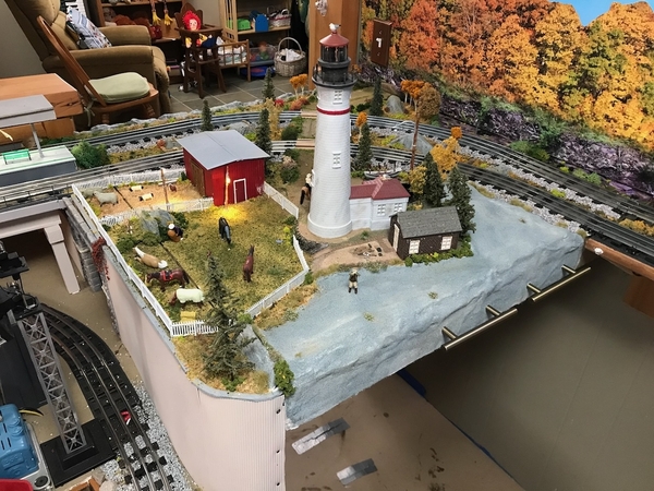 Lighthouse scene completed