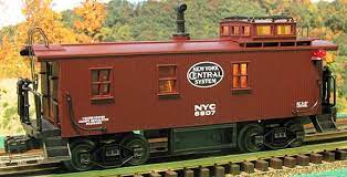 NEW YORK CENTRAL WOODSIDE CABOOSE #6907