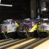 MTH trifecta: (Taken before the MTHRRC RailKing ES44 was announced in 2014)